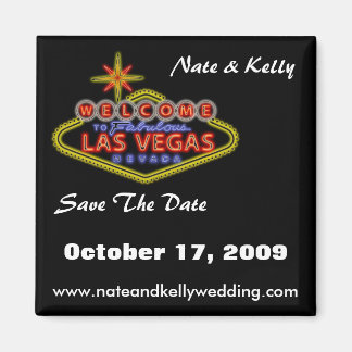 Imán LasVegasSign, Nate & Kelly, Save The Date, Octo...