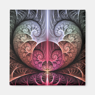 Imán Latido, Arte fractal de fantasía surreal abstracta