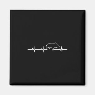Imán Latido Del Corazón De Jabalí Ekg Cazador De Caza C