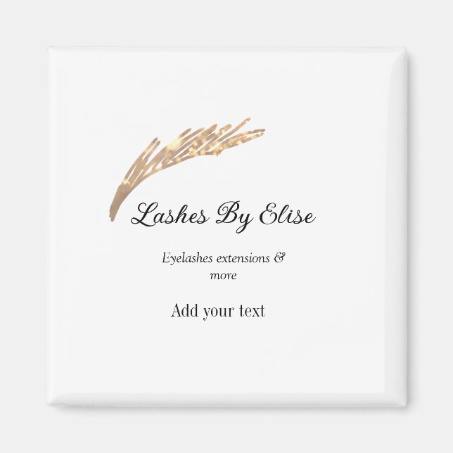 Imán latigazos agregando nombre contacto información de (Frente)