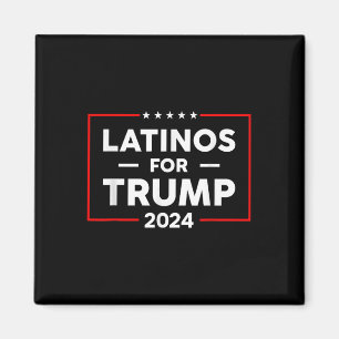 Imán Latinos Por Trump 2024