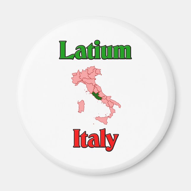 Imán Latium Italy (Frente)