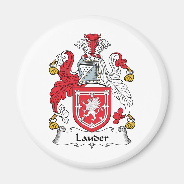 Imán Lauder Family Crest (Frente)