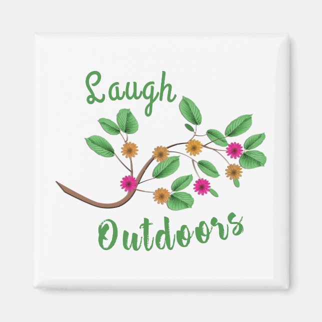 Imán Laugh Outdoor (Frente)