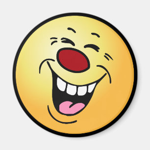 Imán Laughing Face Grumpey