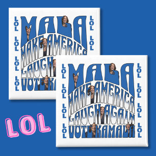 Imán Laughing Kamala