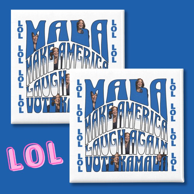 Imán Laughing Kamala (Subido por el creador)