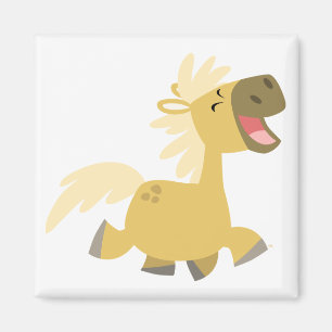 Imán Laughing Personalizado Pony Magnet