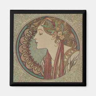 Imán Laurel de Alfonso Mucha