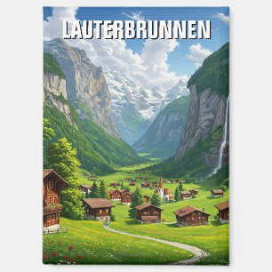 Imán Lauterbrunnen Suiza Travel