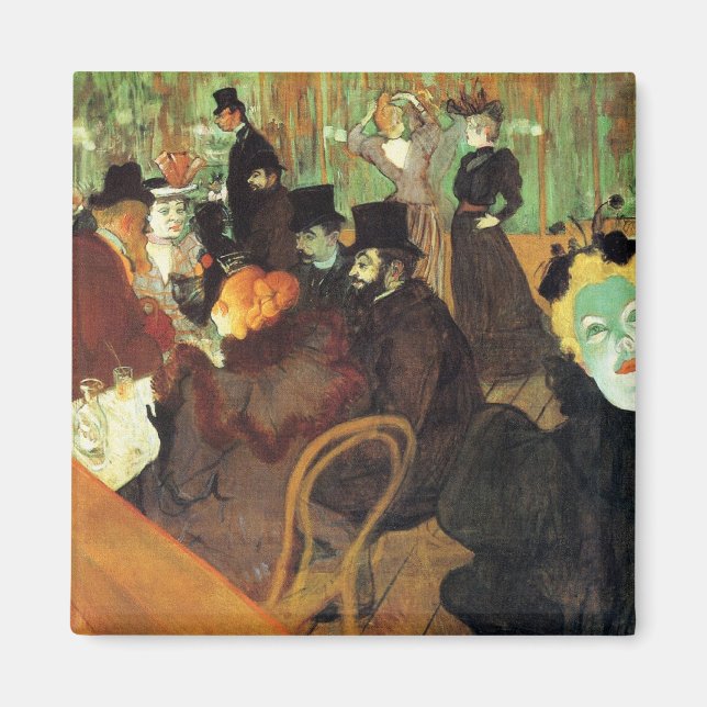 Imán Lautrec: En el Rouge (Frente)