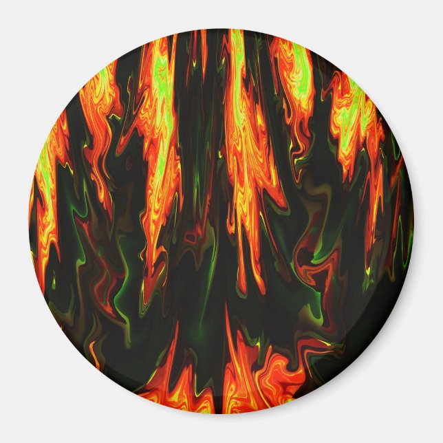 Imán Lava Flames...... (Frente)