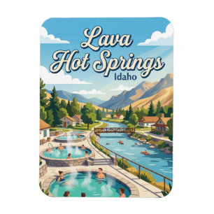 Imán Lava Hot Springs Idaho