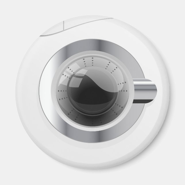 Imán Lavadora blanca (Frente)