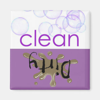 Imán Lavadora de lavado de manos - ¿Está limpia o sucia