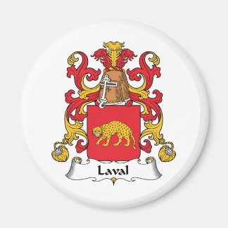 Imán Laval Family Crest