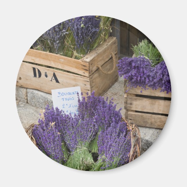 Imán Lavanda a la venta, Provenza, Francia (Frente)