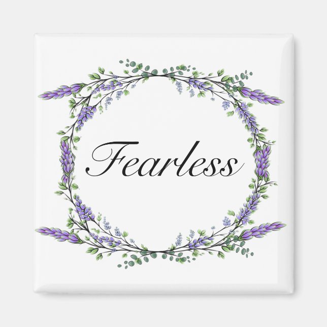 Imán Lavanda acuática eucalipto bohobotánico (Frente)