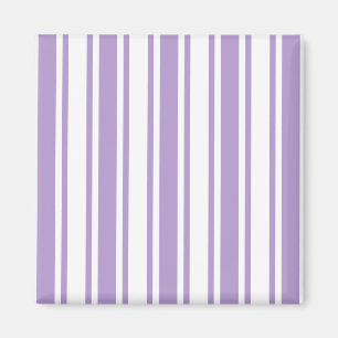 Imán Lavanda rayas de caramelo morado y blanco