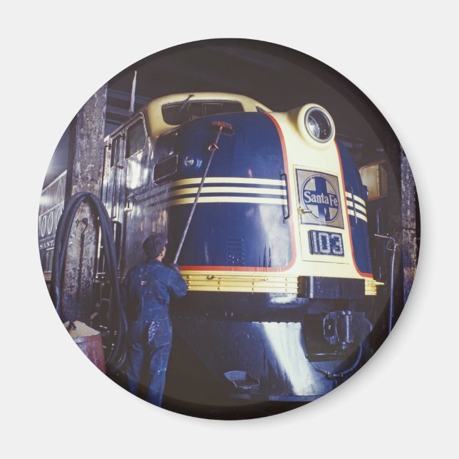 Imán Lavar la locomotora (Frente)