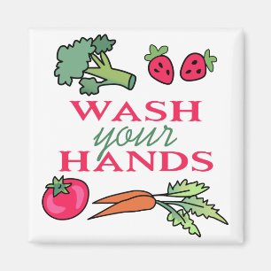 Imán Lávate las manos