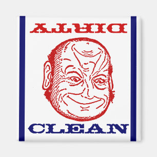 Imán Lavavajillas Hombre Inoxidación óptica limpia