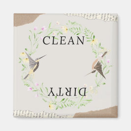 Imán Lavavajillas limpios/sucios