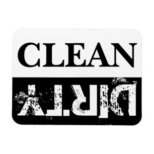 Imán Lavavajillas limpios y sucios