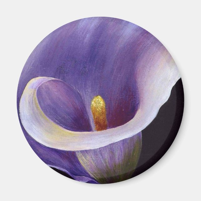 Imán Lavender Calla Lily (Frente)