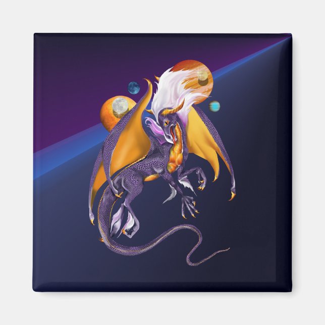 Imán Lavender Dragon Magnet (Frente)