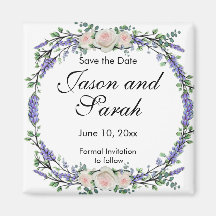 Lavender eucalipto rosas blancas rosadas