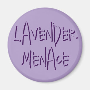 Imán Lavender Menace