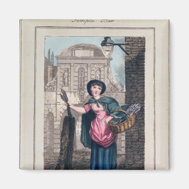 Imán Lavender, Temple Bar, de 'Cries of London' (Frente)