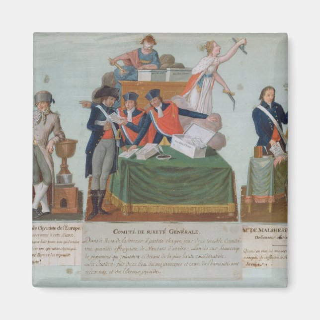 Imán Lavosier, el Comite de Surete Generale (Frente)