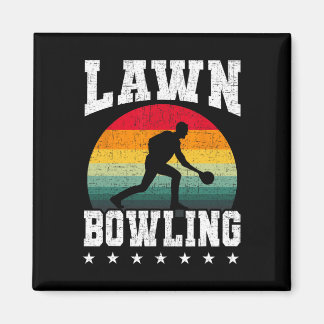 Imán Lawn Bowling Bowler