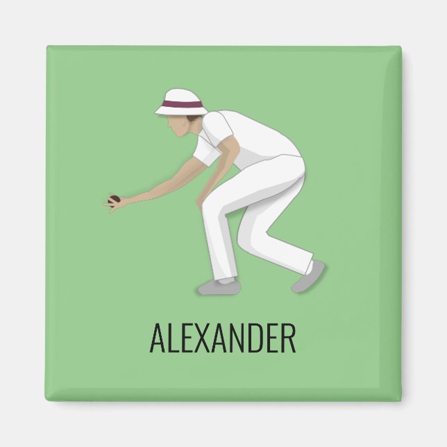 Imán Lawn Bowls (Frente)