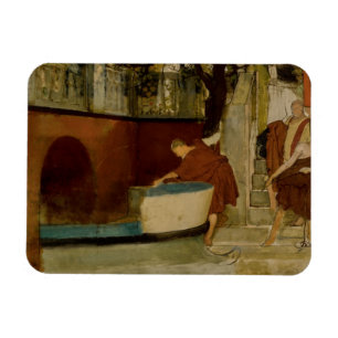 Imán Lawrence Alma-Tadema - La Embarcadura En La Barcaz