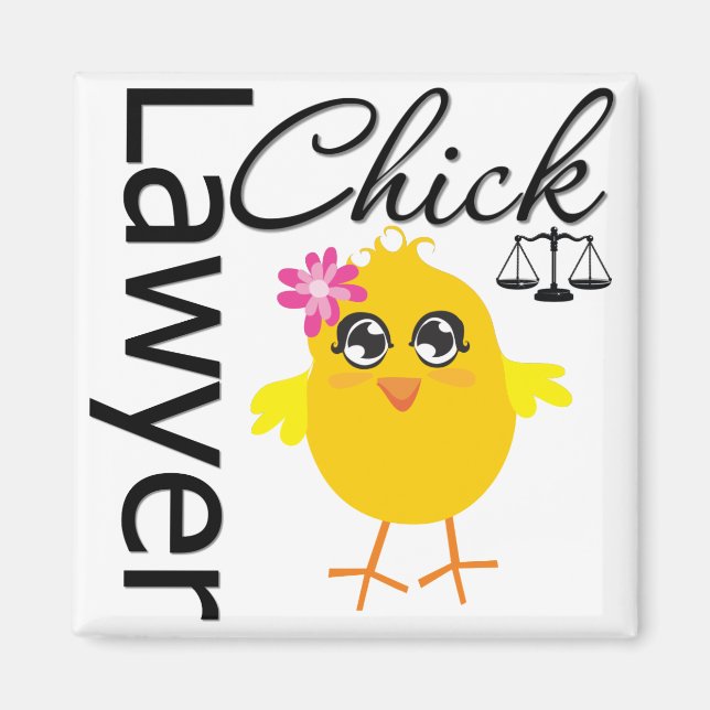 Imán Lawyer Chick (Frente)