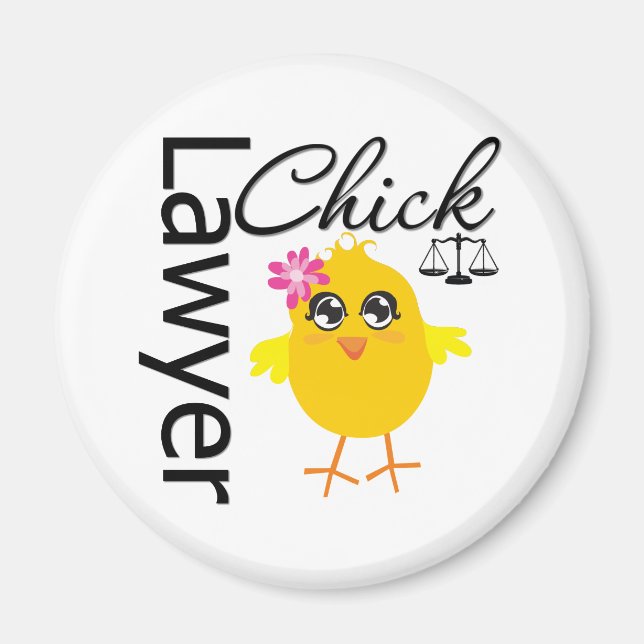 Imán Lawyer Chick (Frente)