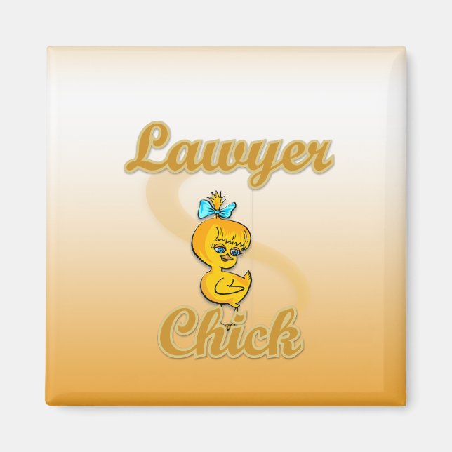 Imán Lawyer Chick (Frente)