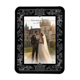 Imán Lazo cerámico Negro