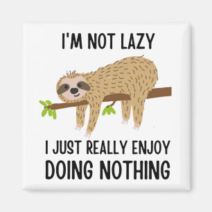 Imán Lazy Sloth no hace nada