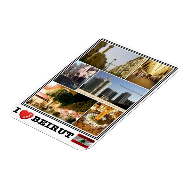 Imán LB Líbano - Beirut - Amo el Mosaico - (Lado Izquierdo)