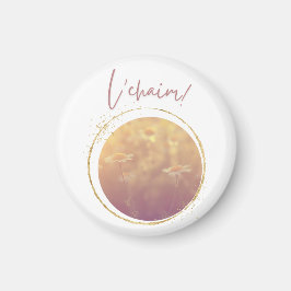 Imán L'chaim (tostada con flores silvestres)