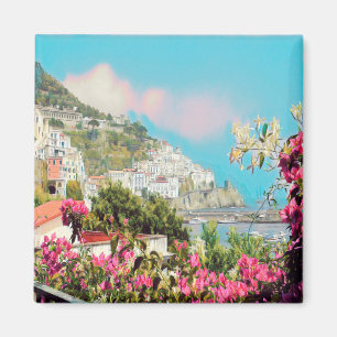 Imán ldp AMALFI - panorama - costa de Amalfi -