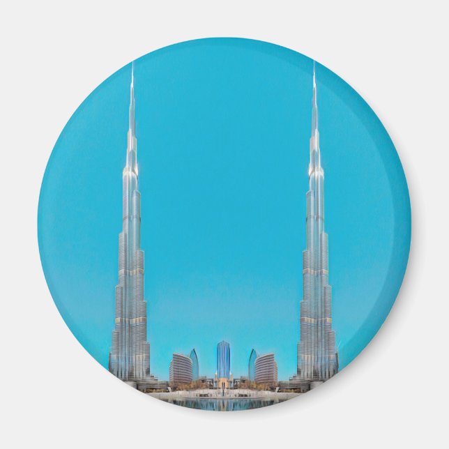 Imán ldp BURJ KHALIFA - Dubai - (Frente)