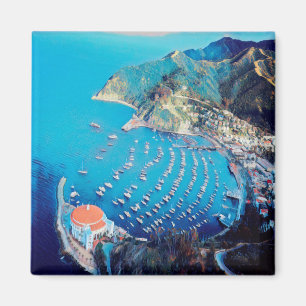 Imán ldp SANTA CATALINA Island - California - puerto