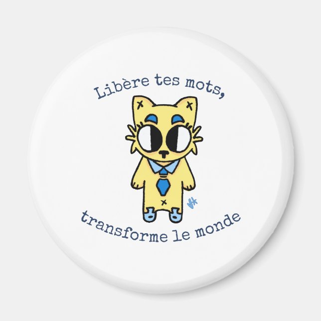 Imán Le Badge de l'Expression Libérée (Frente)