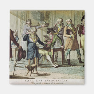 Imán Le Cafe des Incroyables, 1797