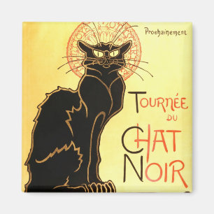 Imán Le chat noir, cartel original